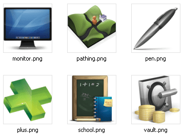 Auszug vom Iconset "Dellipack 2"