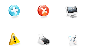 Auszug vom Iconset "Web Application"