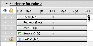 Sperren einer Folie