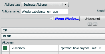 Bedingte Aktion