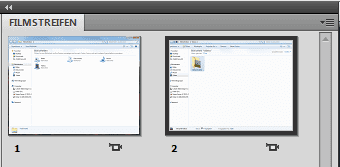 Filmstreifenansicht