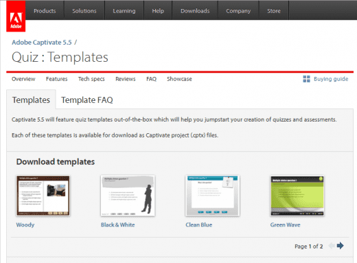 Download Quiz-Templates