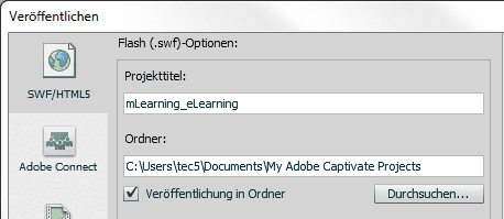 Flash(.swf)-Optionen