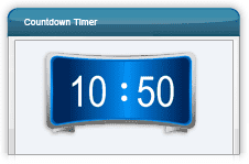 Die Interaktion "Countdown Timer"