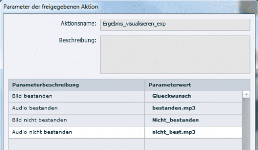 Parameter zuweisen