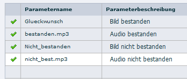 Parameterbeschreibung