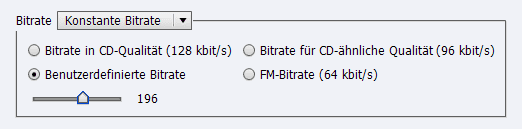 Einstellung_Bitrate