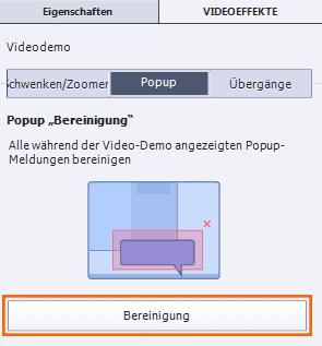 Automatische Popup-Bereinigung