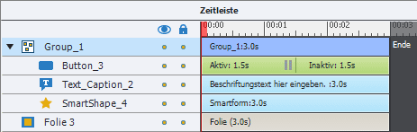 Objekte einer Gruppe