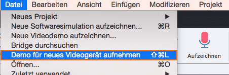 Gerätedemo für Mac