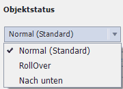 Die Status einer Schaltfläche