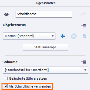 Smartform als Schaltfläche verwenden