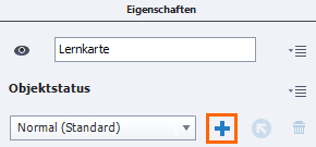 Neuen Status hinzufügen