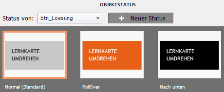 Unterschiedlich formatierte integrierte Status