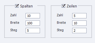 Mehrere Hilfslinien erstellen