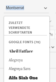 Google Fonts